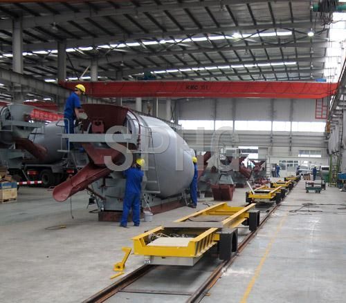 搅拌罐生产现场