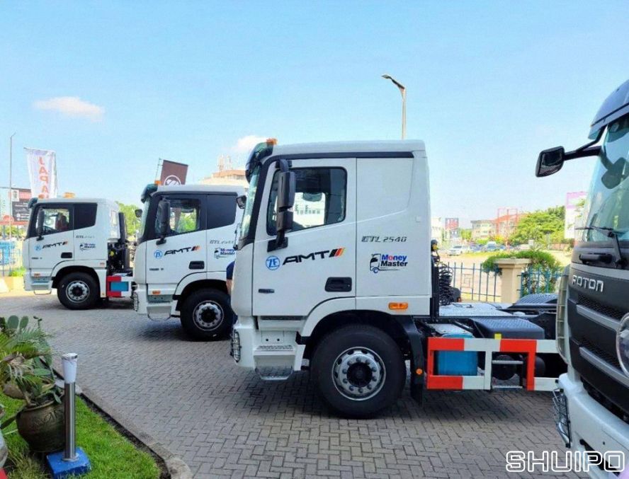 FOTON AUMAN AMT重卡发布会在非洲加纳举行