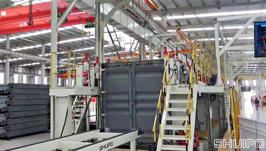 曙岳集装箱智能焊接生产线